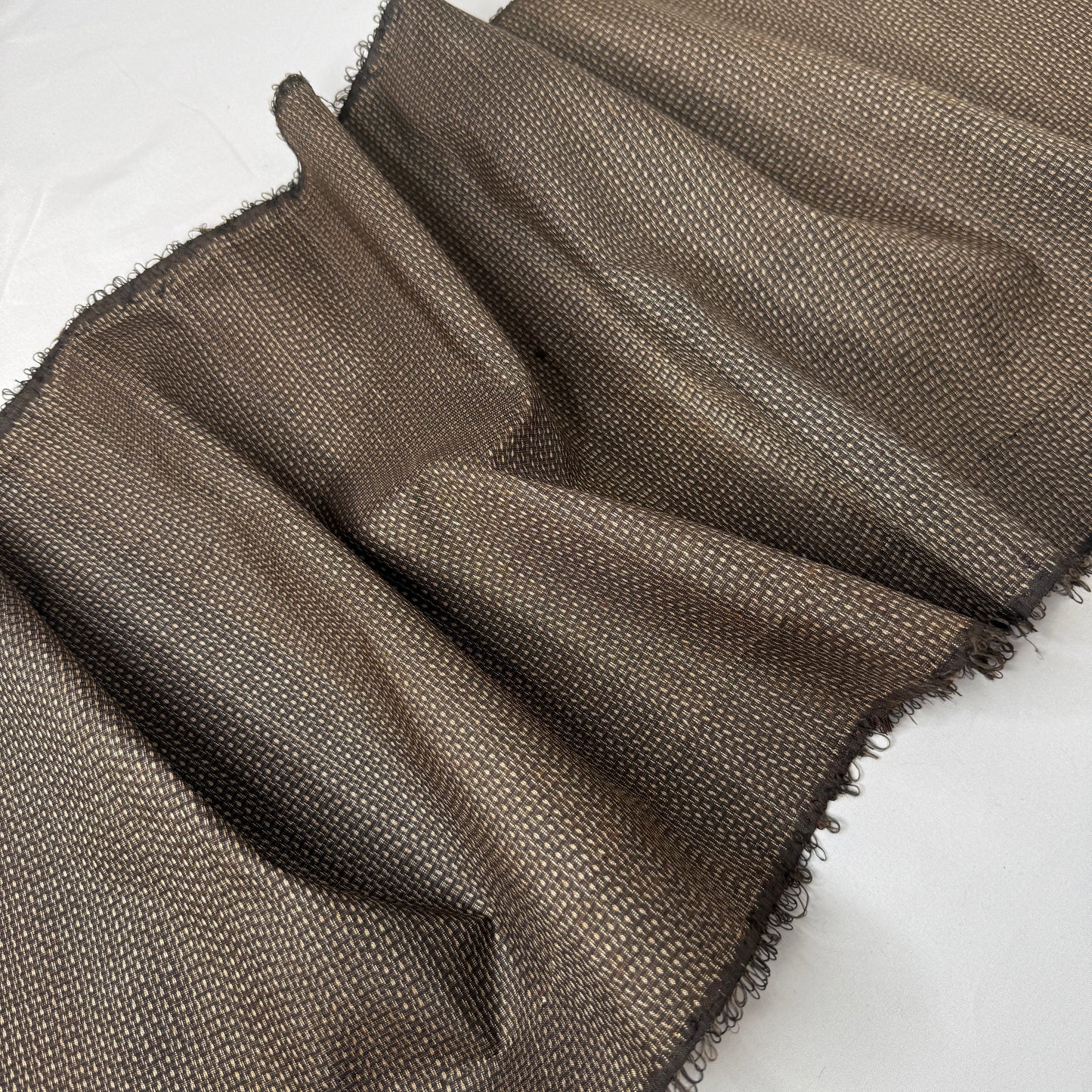 "Coffee Dash" Vintage Kimono Yardage