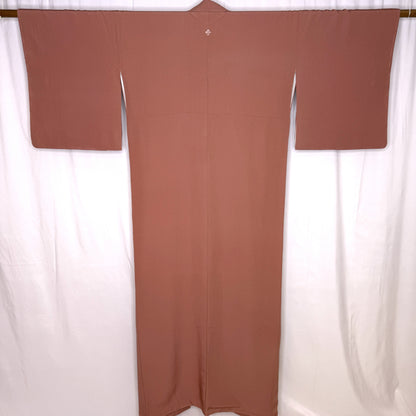 "Terracotta Rose" Vintage Iromuji Kimono