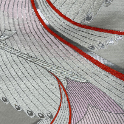 "Winter Feathers" Fukuro Obi