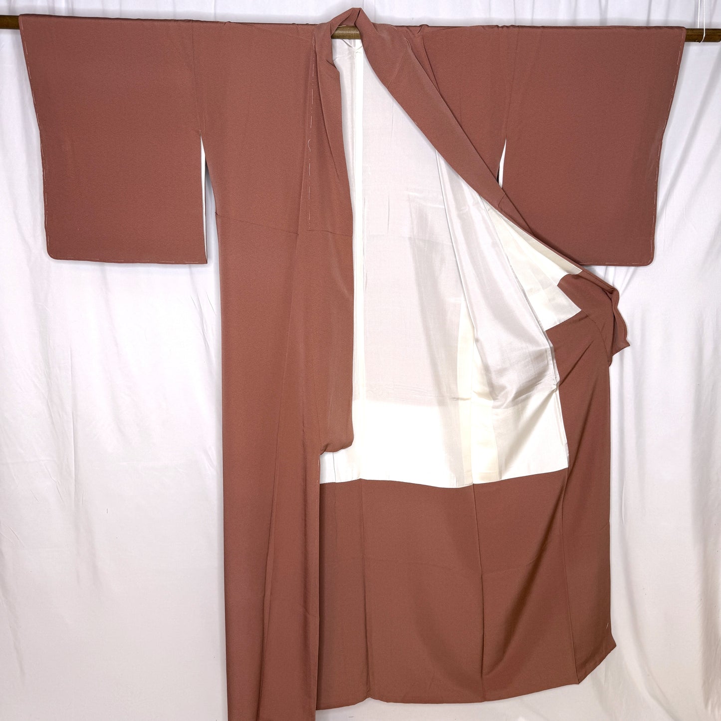 "Terracotta Rose" Vintage Iromuji Kimono