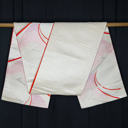 "Winter Feathers" Fukuro Obi