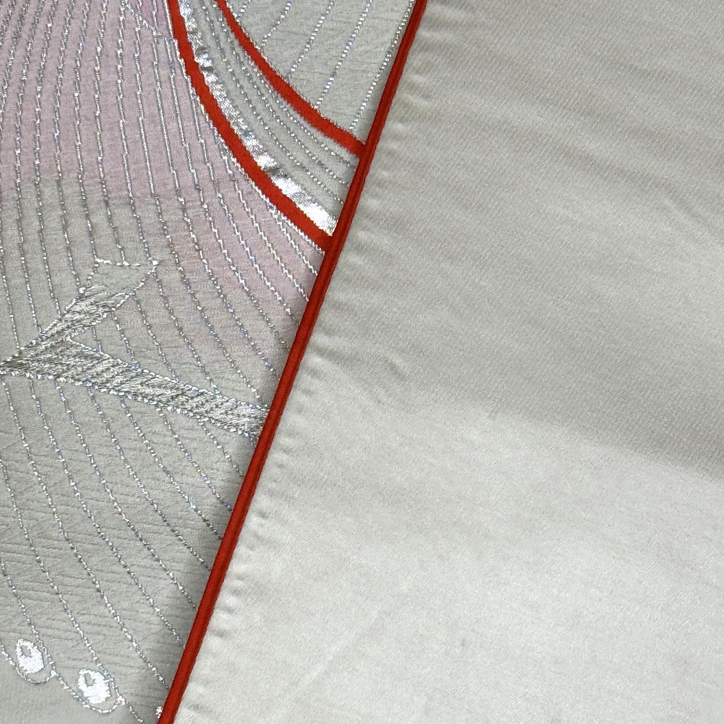 "Winter Feathers" Fukuro Obi