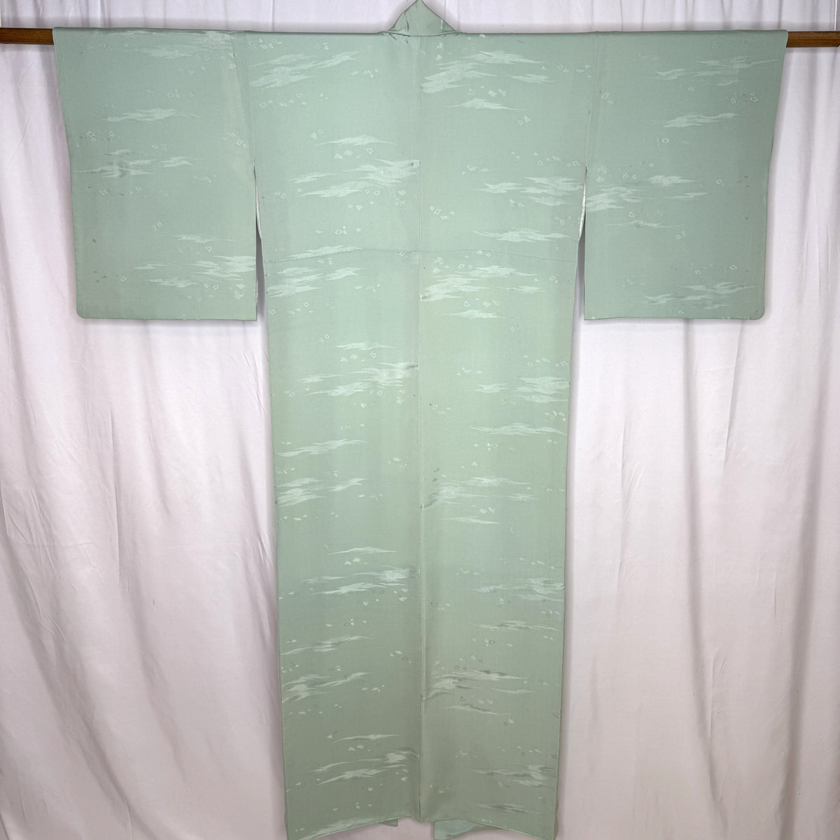 "Windswept Spring" Vintage Iromuji Kimono
