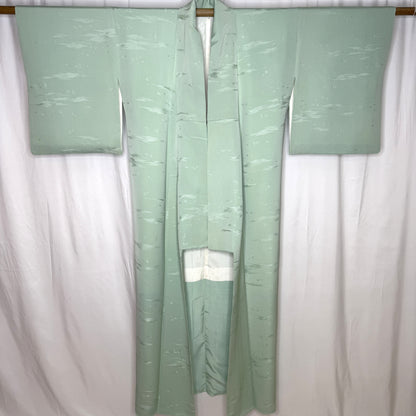 "Windswept Spring" Vintage Iromuji Kimono