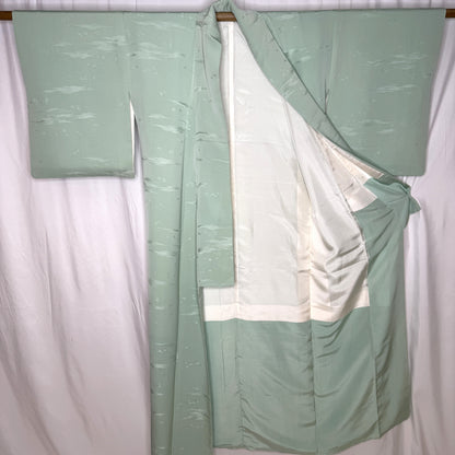 "Windswept Spring" Vintage Iromuji Kimono
