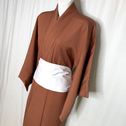 "Autumn Blooms" Vintage Iromuji Kimono