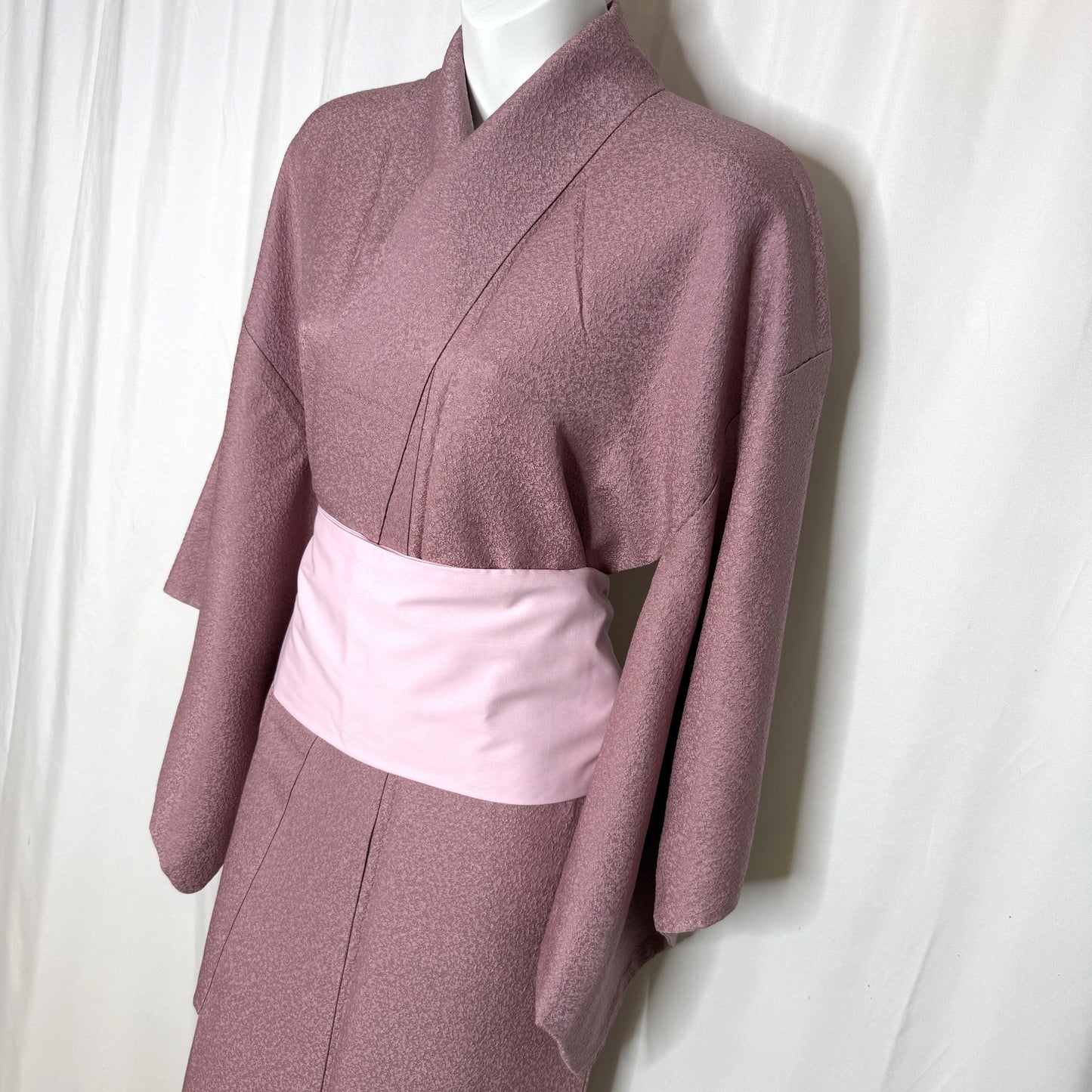 "Rosy Speckle" Vintage Iromuji Kimono