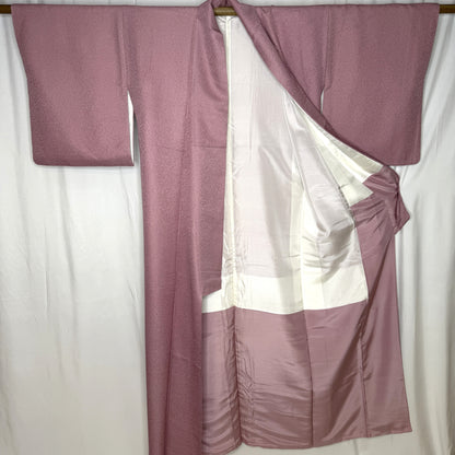 "Rosy Speckle" Vintage Iromuji Kimono