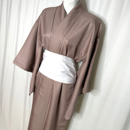 "Rose Taupe" Vintage Iromuji Kimono