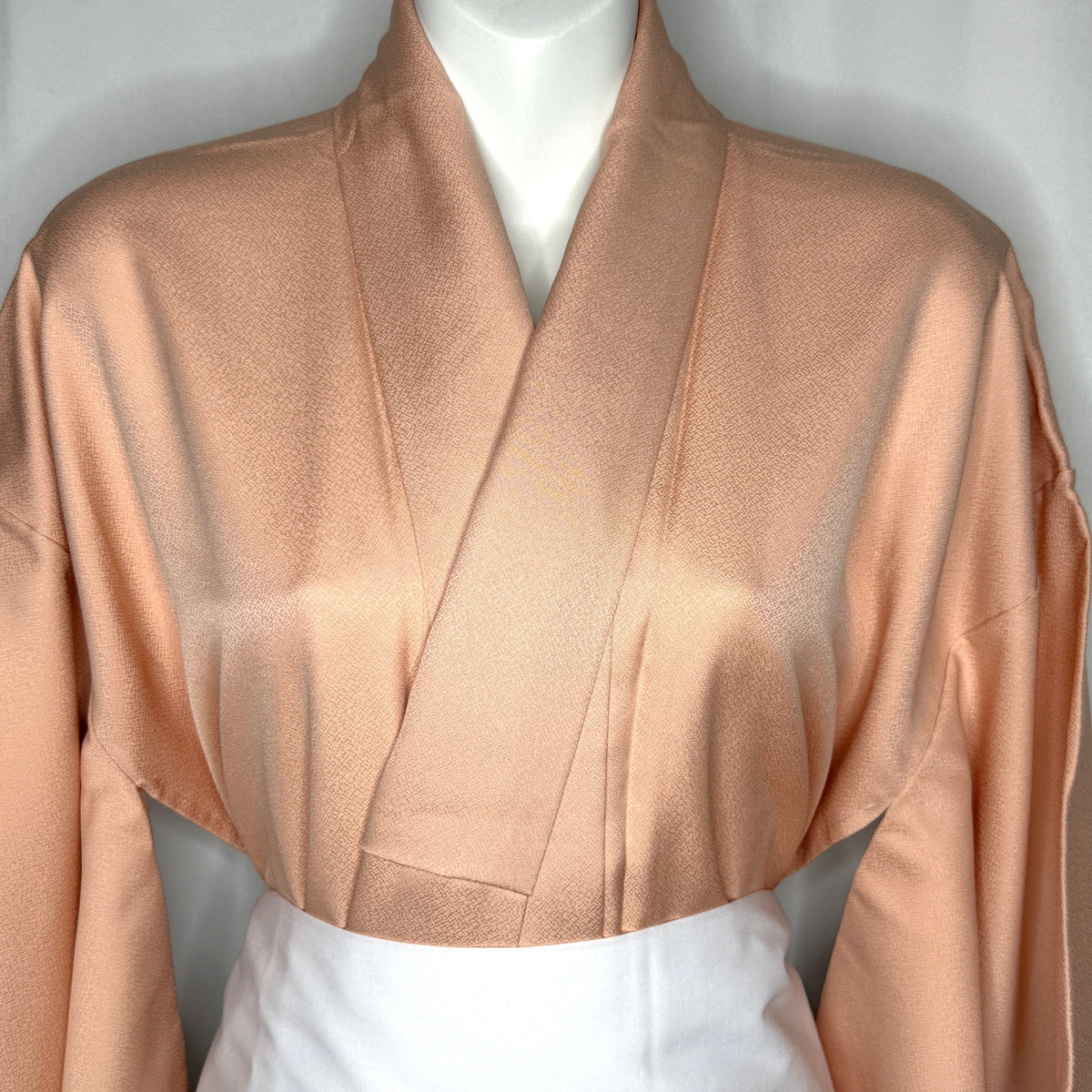 "Peach Pagoda" Vintage Iromuji Kimono