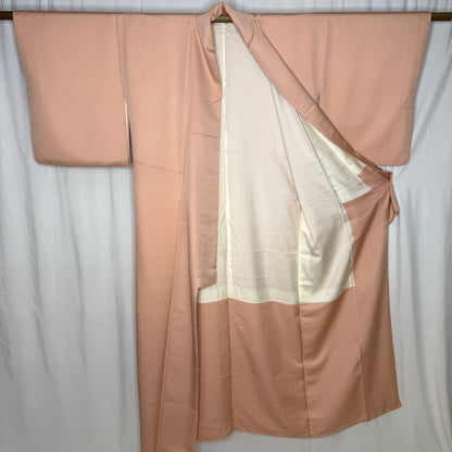 "Peach Pagoda" Vintage Iromuji Kimono