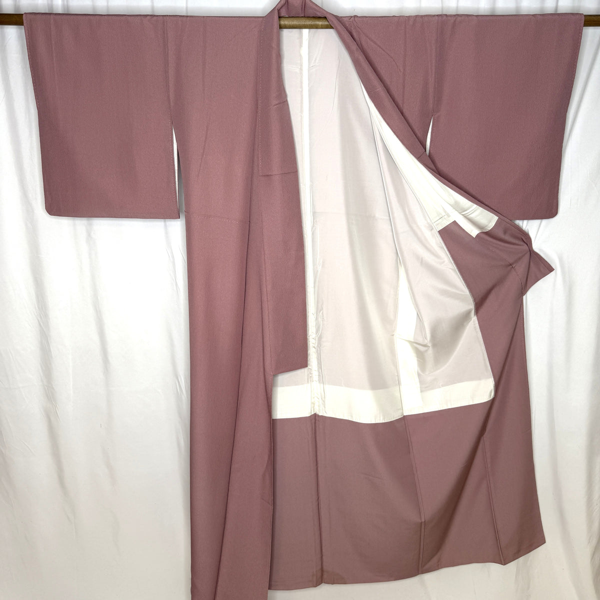 "Mauve Mood" Vintage Iromuji Kimono