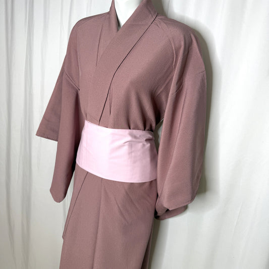 "Mauve Mood" Vintage Iromuji Kimono