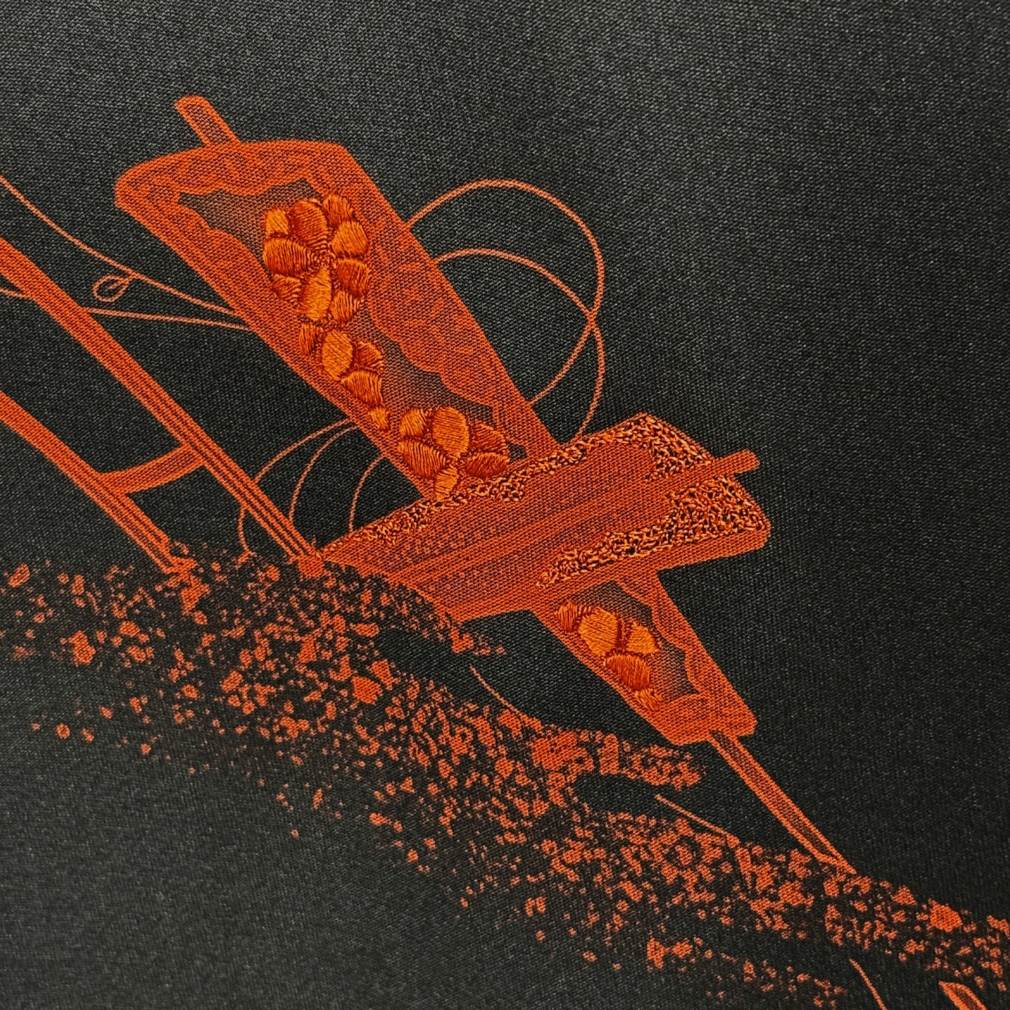 "Hanaguruma and Fans" Vintage Haori Jacket