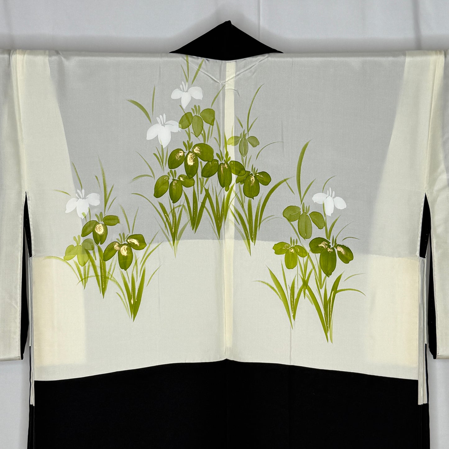 "Hanaguruma and Fans" Vintage Haori Jacket