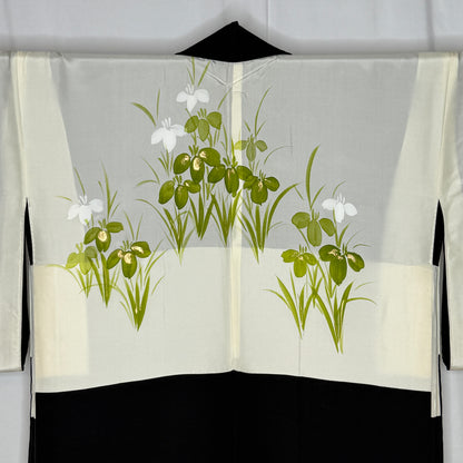 "Hanaguruma and Fans" Vintage Haori Jacket