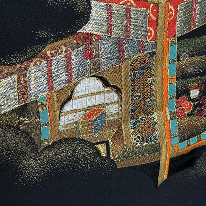 "Pavilion Mirage" Vintage Haori Jacket