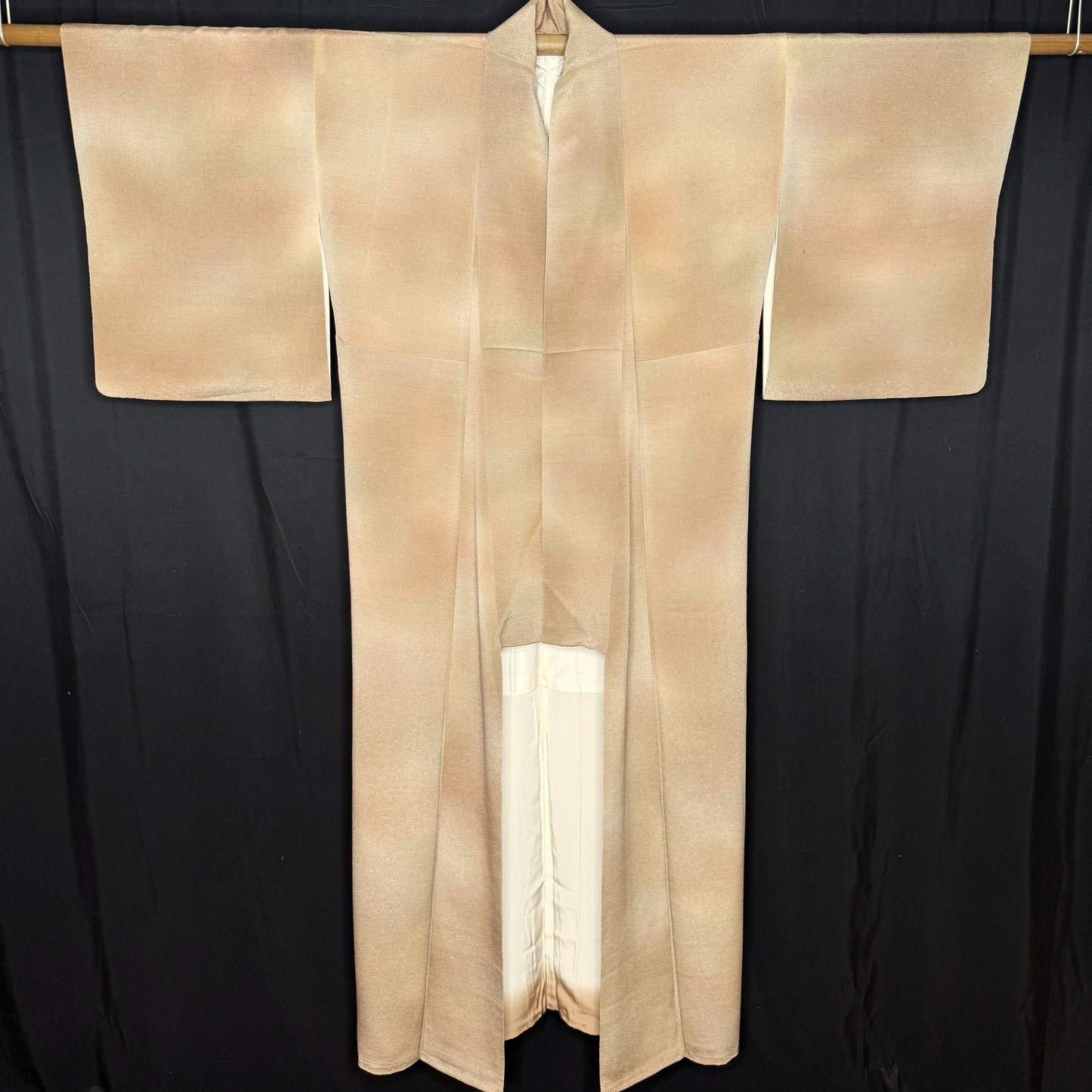 "Toasted Almond" Vintage Iromuji Kimono