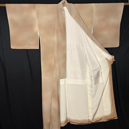 "Toasted Almond" Vintage Iromuji Kimono