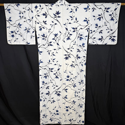 "Evening Stroll" Vintage Japanese Yukata
