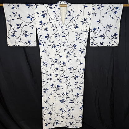 "Evening Stroll" Vintage Japanese Yukata