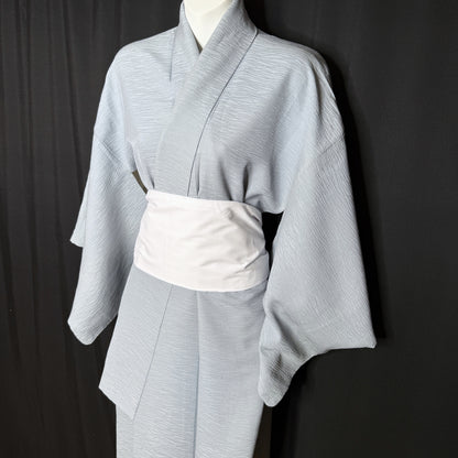 "Rippling Blue" Vintage Iromuji Kimono