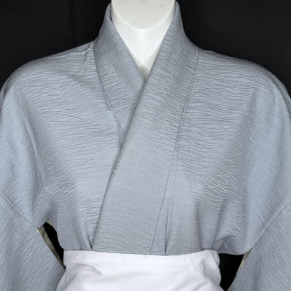 "Rippling Blue" Vintage Iromuji Kimono