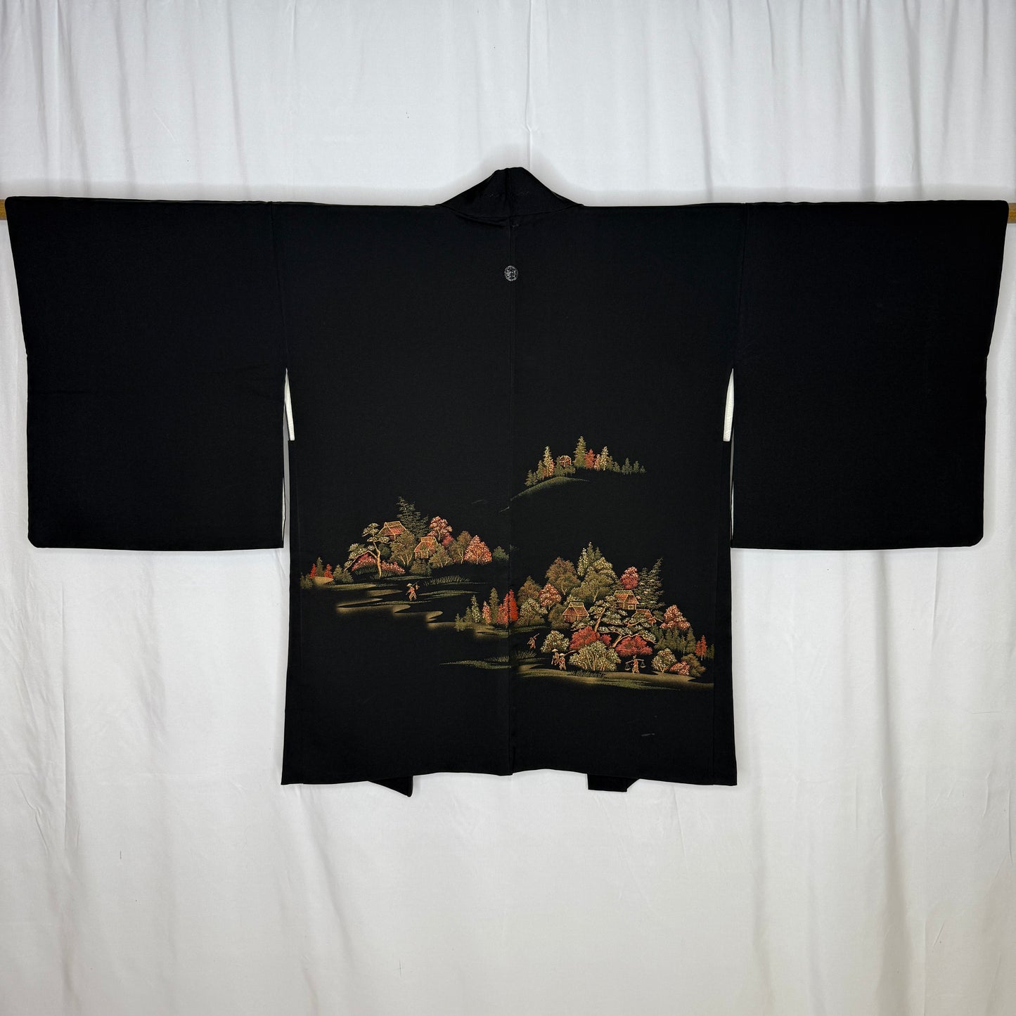 "Autumn Countryside" Vintage Haori Jacket