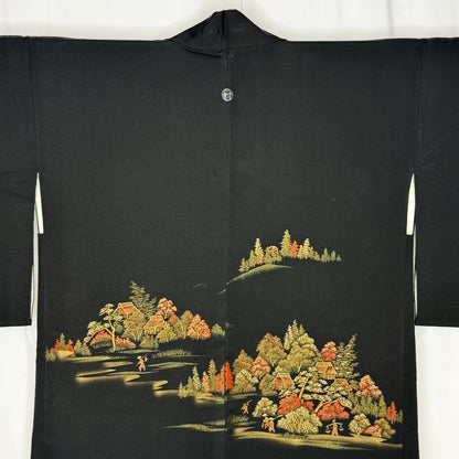 "Autumn Countryside" Vintage Haori Jacket