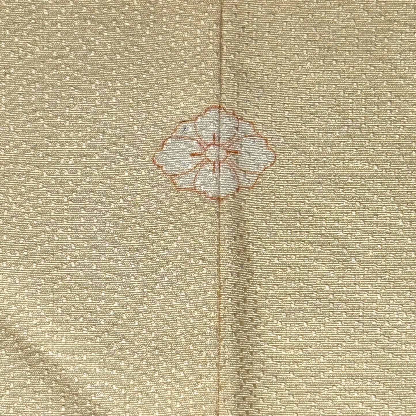 "Buttercream Circles" Vintage Iromuji Kimono