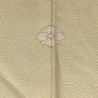 "Buttercream Circles" Vintage Iromuji Kimono