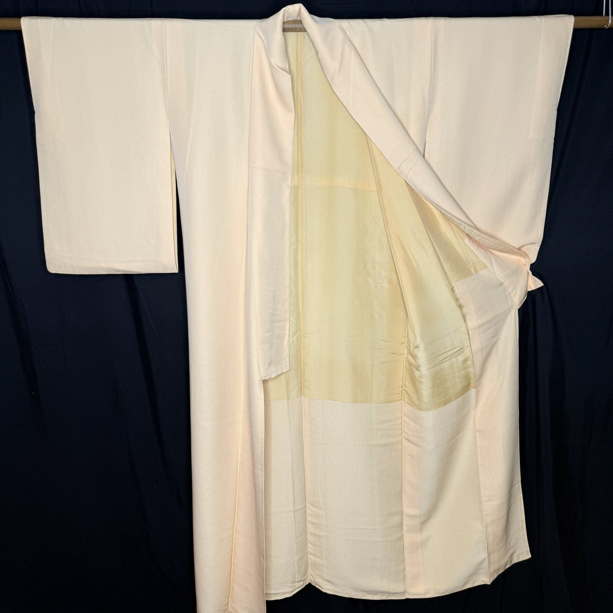 "Buttercream Circles" Vintage Iromuji Kimono