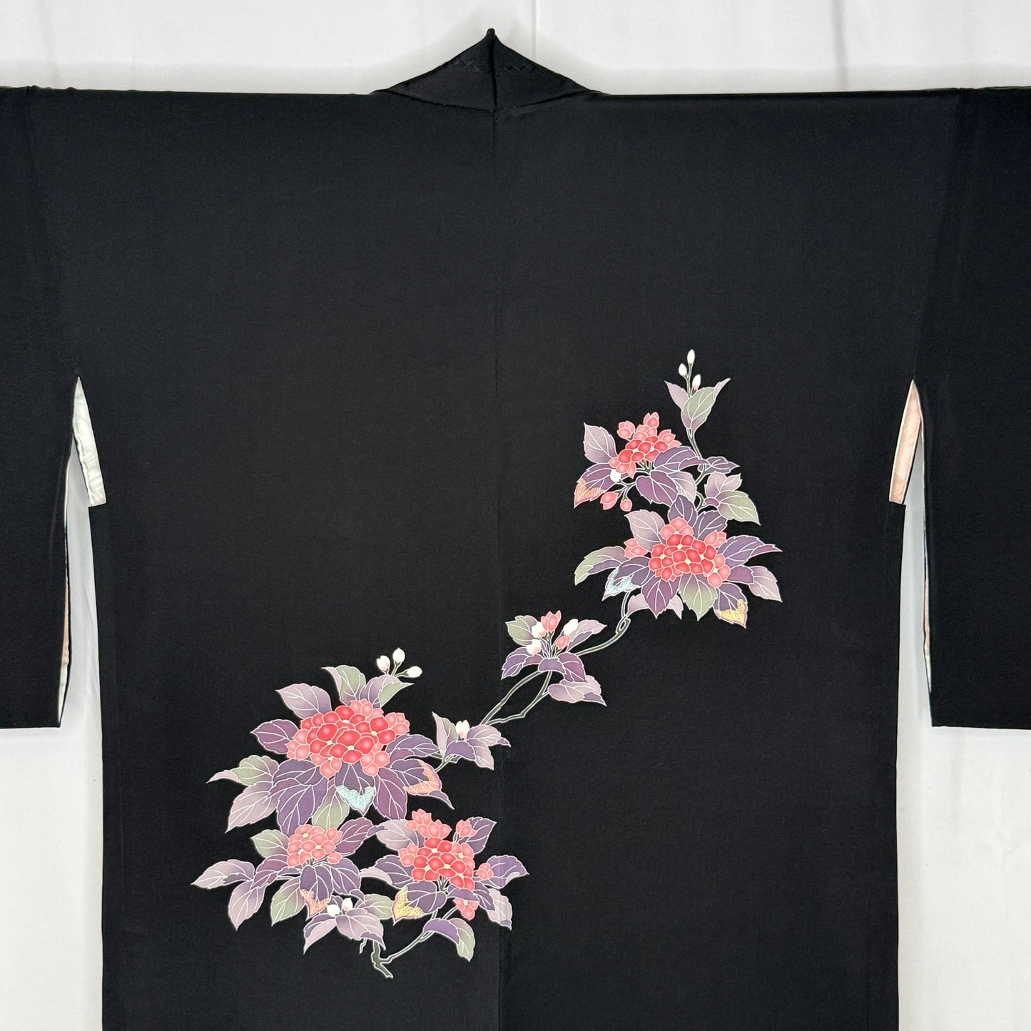 "Hydrangea Yuzen" Vintage Haori Jacket