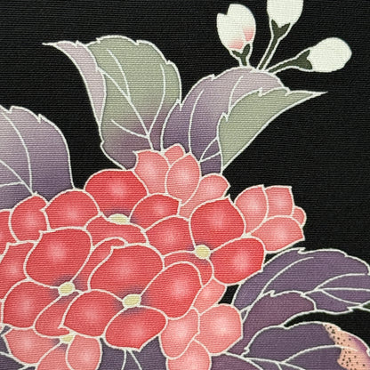 "Hydrangea Yuzen" Vintage Haori Jacket