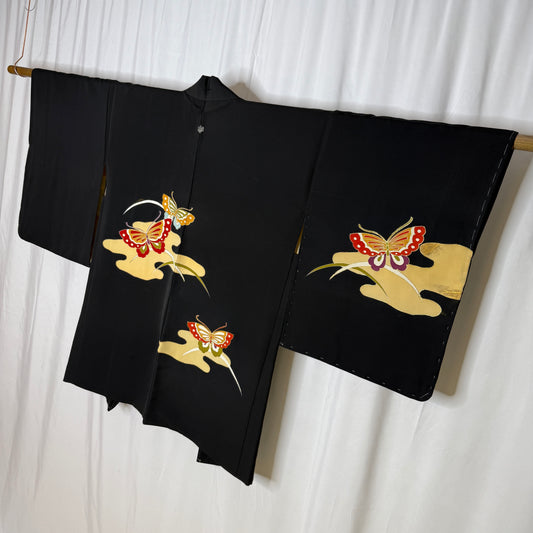 "Drifting Butterfly" Vintage Haori Jacket