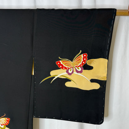 "Drifting Butterfly" Vintage Haori Jacket