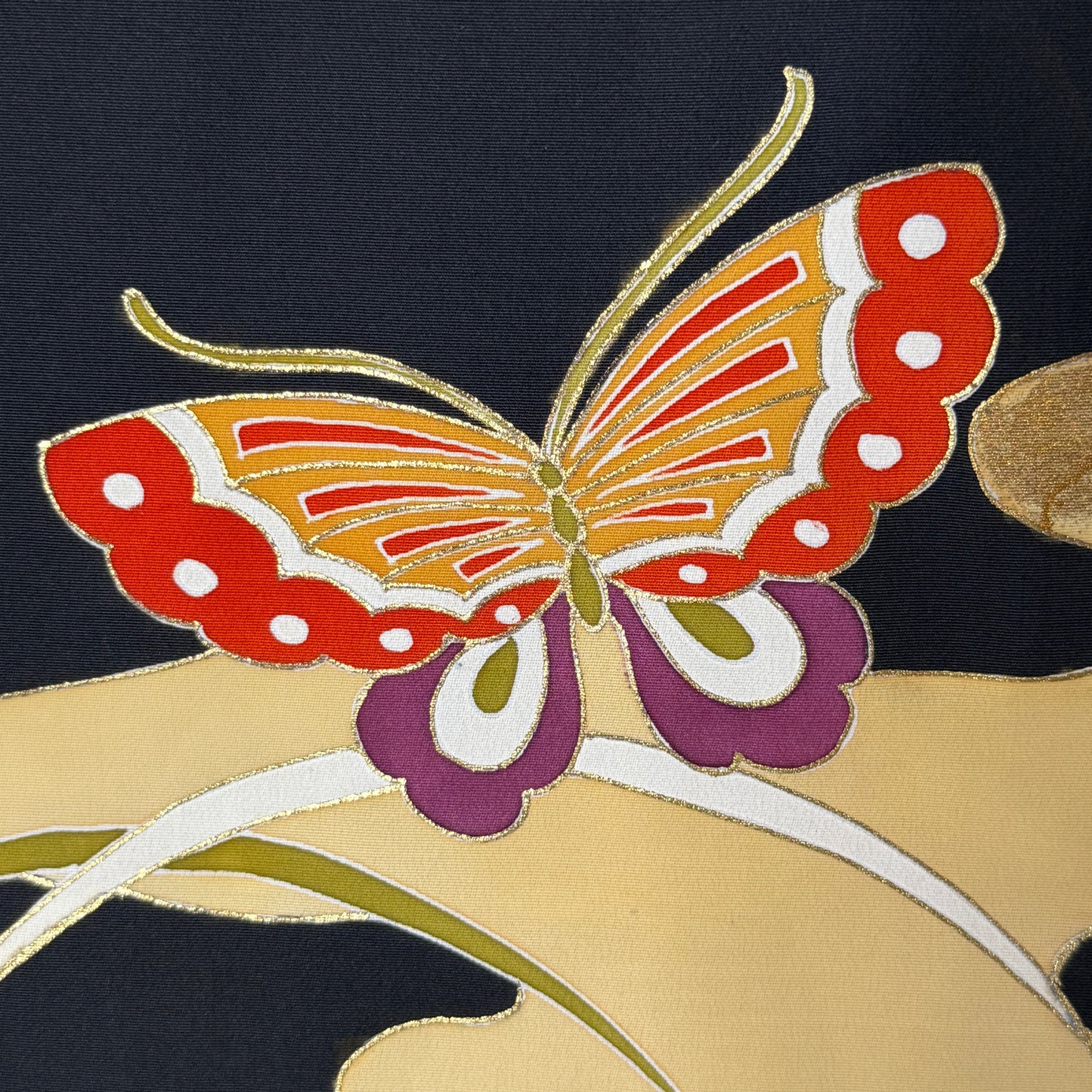 "Drifting Butterfly" Vintage Haori Jacket