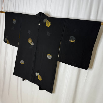 "Shimmering Leaves" Vintage Haori Jacket