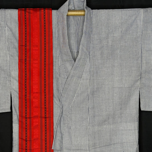 "Pinstripes" Man's Yukata Kimono