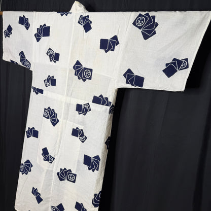 "Brewery Guild" Vintage Man's Yukata