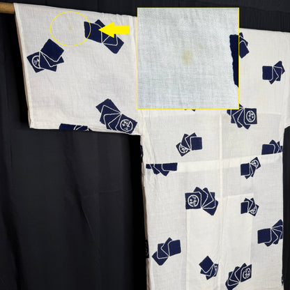 "Brewery Guild" Vintage Man's Yukata