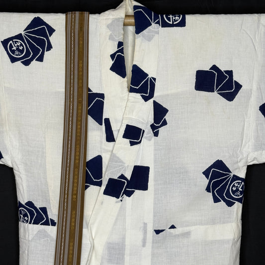 "Brewery Guild" Vintage Man's Yukata