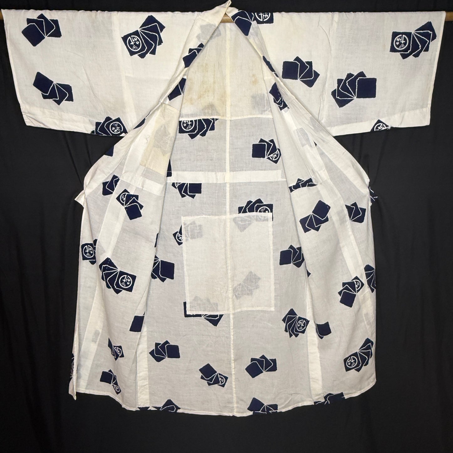 "Brewery Guild" Vintage Man's Yukata