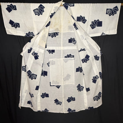 "Brewery Guild" Vintage Man's Yukata