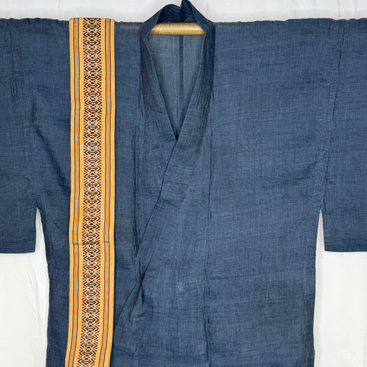 "Woven Stillness" Man's Summer Kimono
