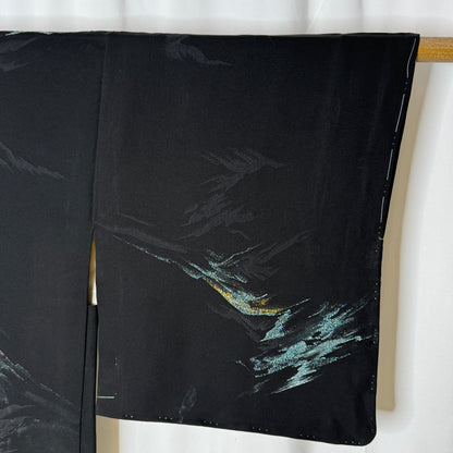 "Ridgeline Glimmer" Vintage Haori Jacket