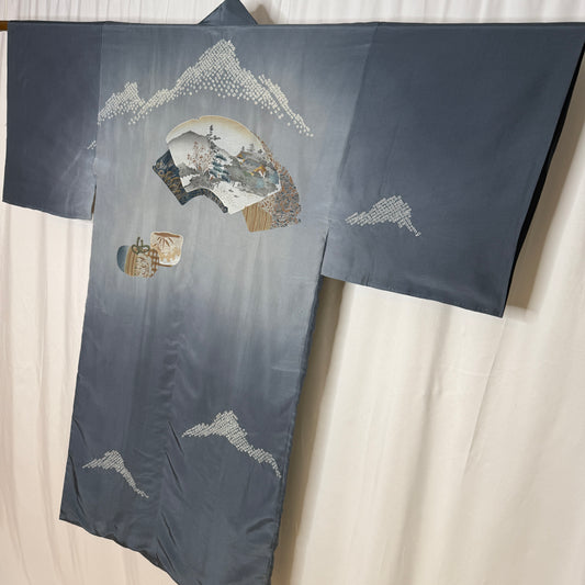 "Quiet Retreat" Man's Juban Underkimono
