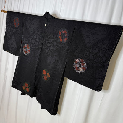 "Ebony Garden" Vintage Haori Jacket