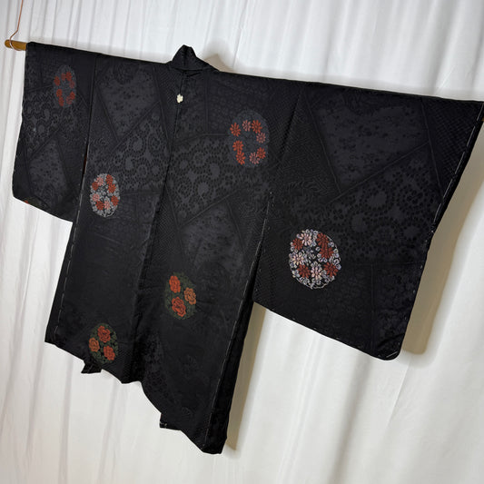 "Ebony Garden" Vintage Haori Jacket