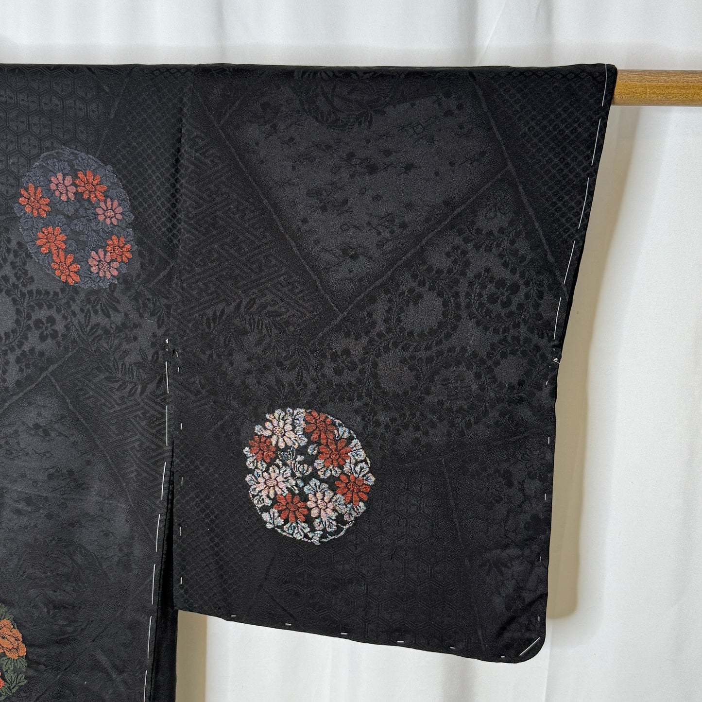 "Ebony Garden" Vintage Haori Jacket